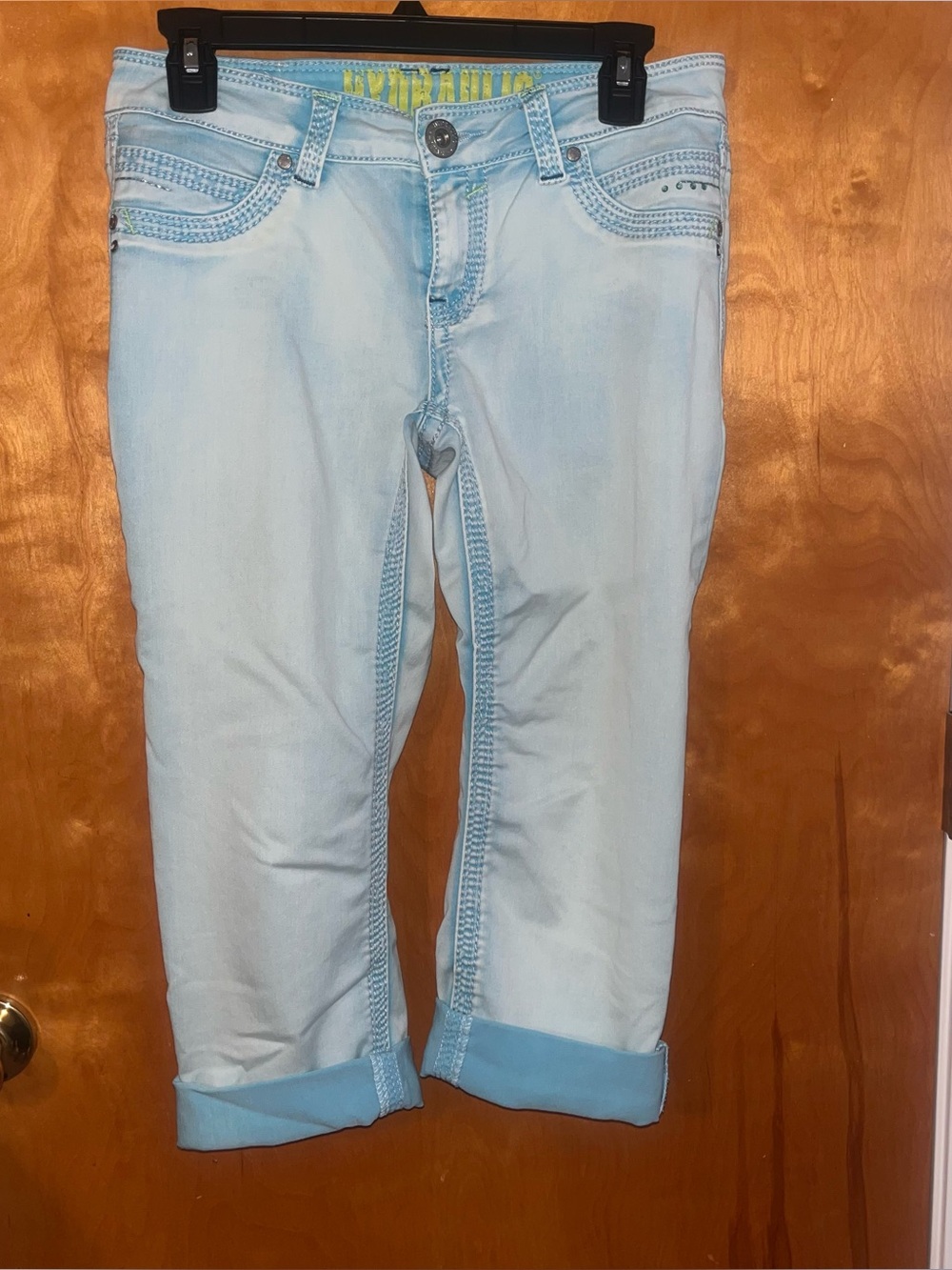 Light Blue Women’s Jeans - hydraulic sz 7/8